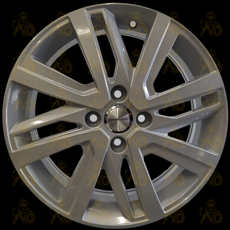Khomen KHW 1609 6x16 4*100 ET48 DIA54.1 Gray-FP Литой