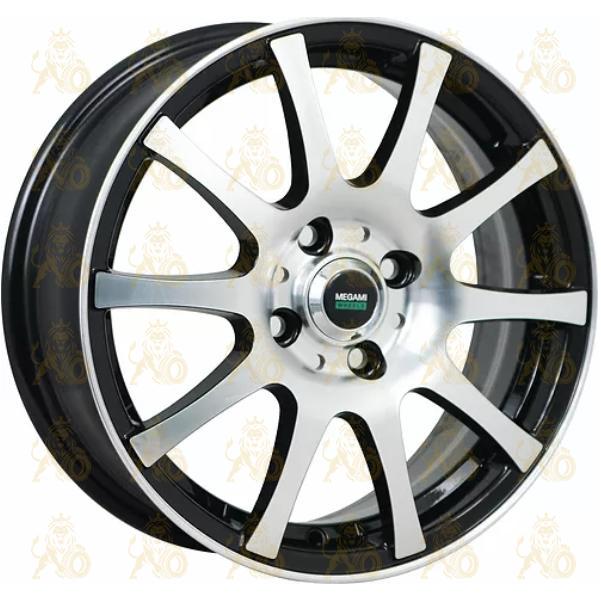 Megami MGM-2 6x15 4*100 ET48 DIA54.1 BKF Литой