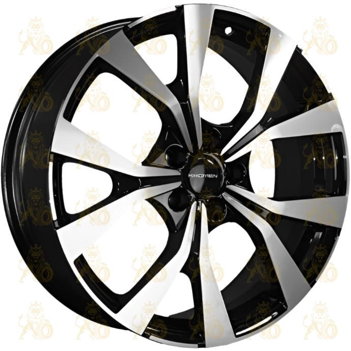 Khomen KHW 1906 7x19 5*114.3 ET49 DIA60.1 Black-FP Литой