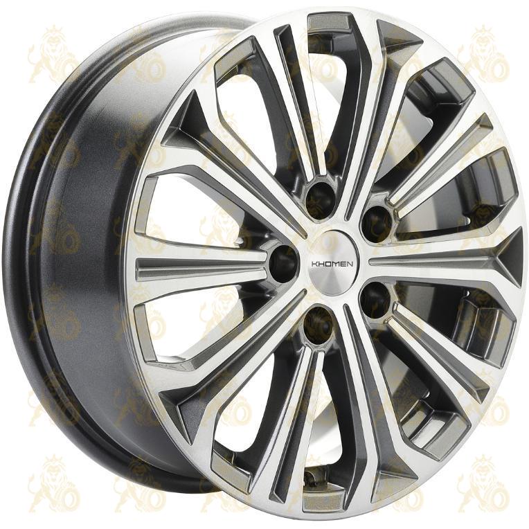 Khomen KHW 1610 6.5x16 5*112 ET50 DIA57.1 Gray-FP Литой