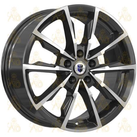 K&K Меренге 7.5x17 5*114.3 ET45 DIA60.1 Алмаз черный Литой