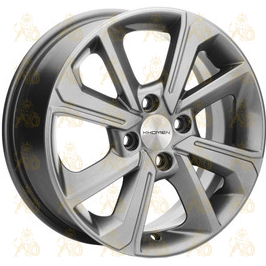 Khomen KHW 1501 6x15 4*98 ET36 DIA58.6 Gray Литой