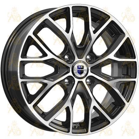 K&K Лилиом 6x16 4*100 ET50 DIA60.1 Алмаз черный Литой