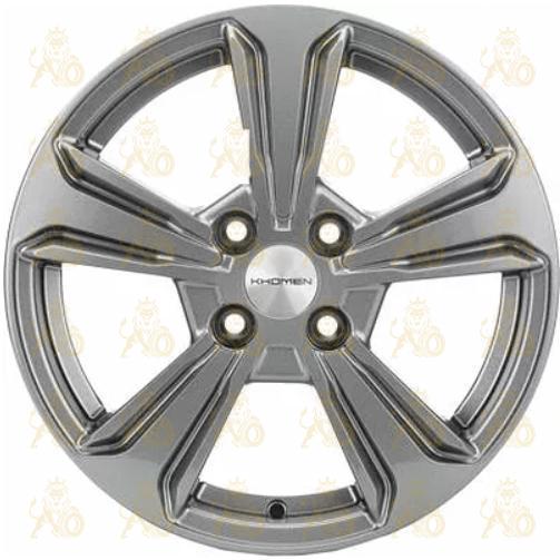 Khomen KHW 1502 6x15 4*100 ET45 DIA54.1 Gray Литой