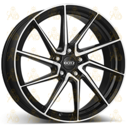 Dotz Spa dark 8x18 5*112 ET48 DIA70.1 BFP Литой