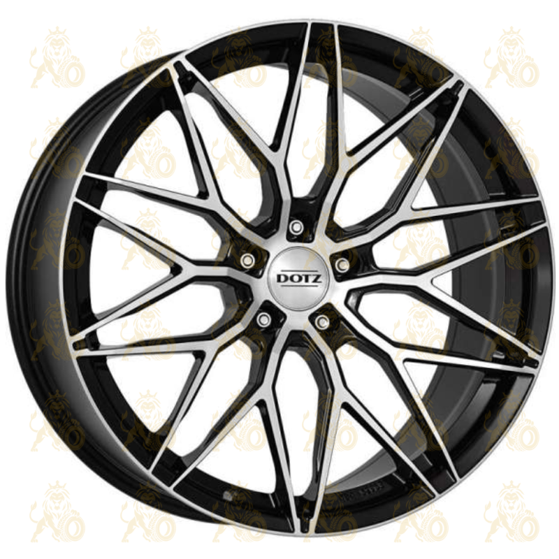 Dotz Suzuka dark 9.5x19 5*112 ET44 DIA70.1 BFP Литой