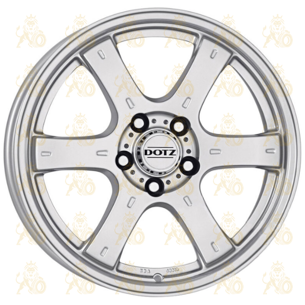 Dotz Crunch 8x17 6*139.7 ET20 DIA106.1 Silver Литой