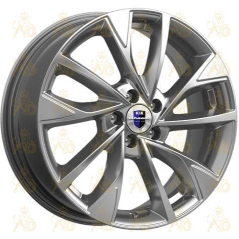 K&K Роквуд 7x17 5*114.3 ET45 DIA60.1 Дарк платинум Литой