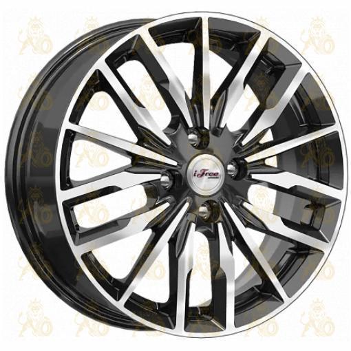 iFree Миконос 6x16 5*100 ET38 DIA57.1 Блэк Джек Литой