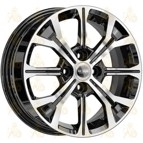 K&K КС945 6x15 4*100 ET50 DIA60.1 Алмаз черный Литой