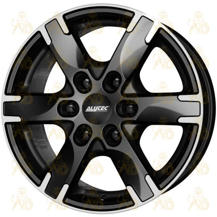 Alutec Titan 7x16 6*139.7 ET55 DIA93.1 Black front polished Литой