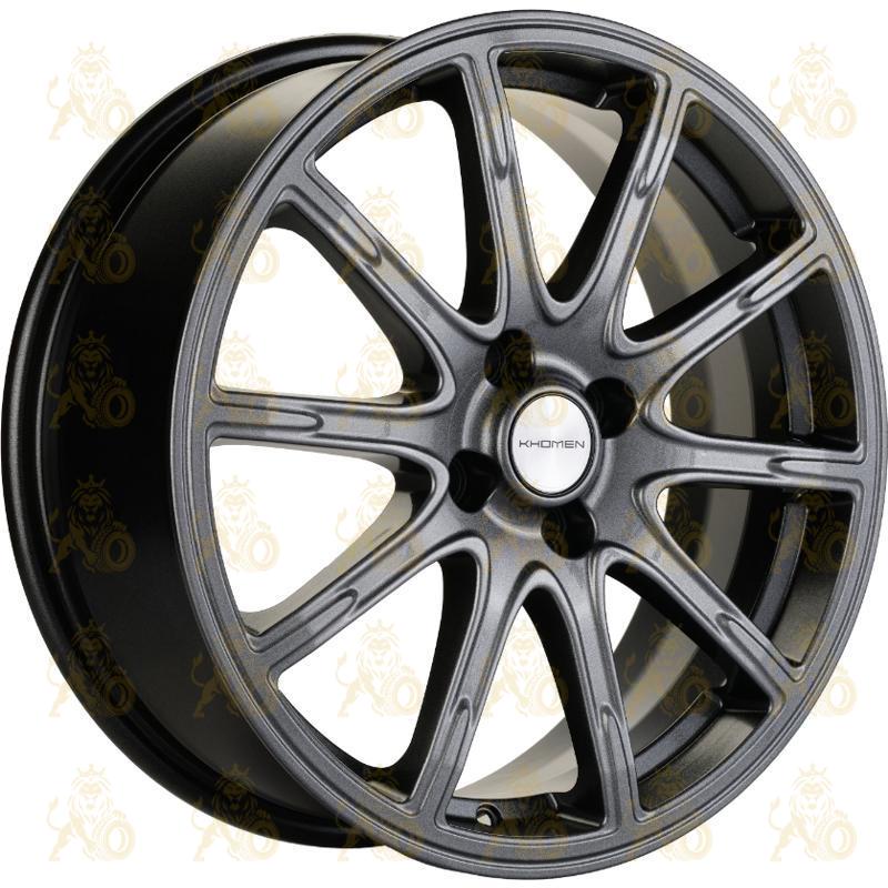 Khomen KHW 1707 6.5x17 4*100 ET50 DIA60.1 Gray Литой
