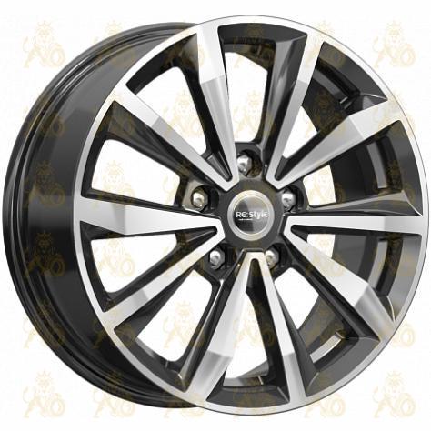 K&K КС974 6.5x16 5*112 ET43 DIA57.1 Алмаз черный Литой