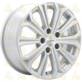 Khomen KHW 1610 6.5x16 5*108 ET50 DIA63.3 G-Silver Литой