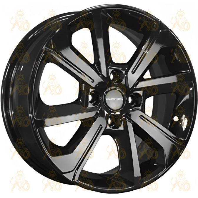 Khomen KHW 1501 6x15 4*100 ET50 DIA60.1 Black Литой