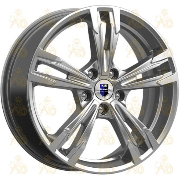 K&K Karrera Light 7x18 5*114.3 ET40 DIA66.1 Дарк платинум Литой