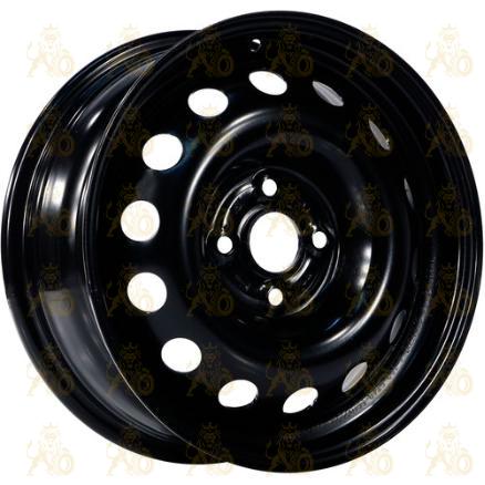 Trebl 64A49A 6x15 4*100 ET49 DIA56.6 Black Штампованный