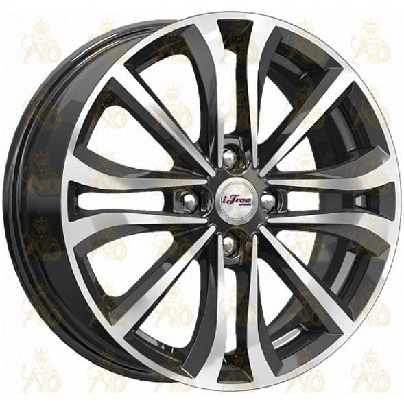iFree Панган 6x16 4*100 ET45 DIA56.6 Блэк Джек Литой