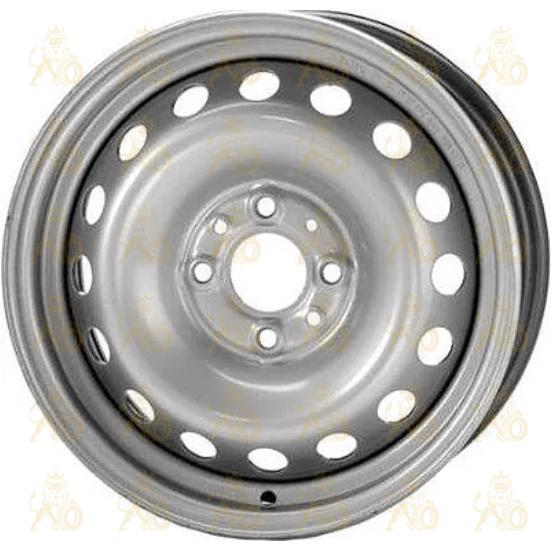 Trebl 7915T 6x15 4*100 ET43 DIA56.6 Silver Штампованный
