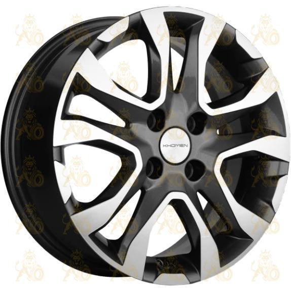 Khomen KHW 1503 6x15 4*100 ET40 DIA60.1 Gray-FP Литой
