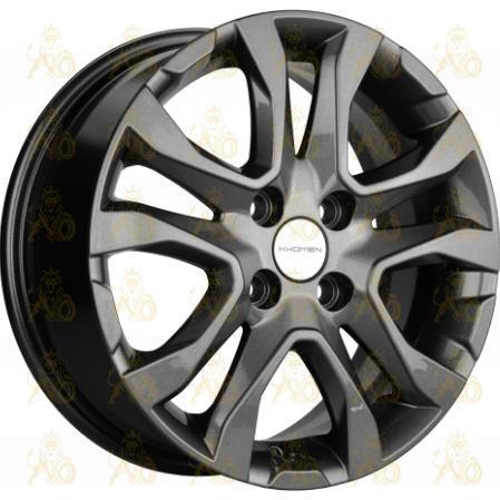 Khomen KHW 1503 6x15 4*100 ET40 DIA60.1 Gray Литой