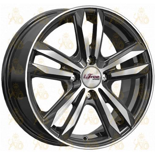 iFree Маскот 6x15 4*100 ET40 DIA67.1 Блэк Джек Литой