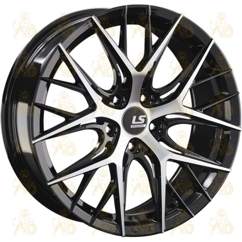 LS FlowForming RC57 8x18 5*114.3 ET30 DIA60.1 BKF Литой