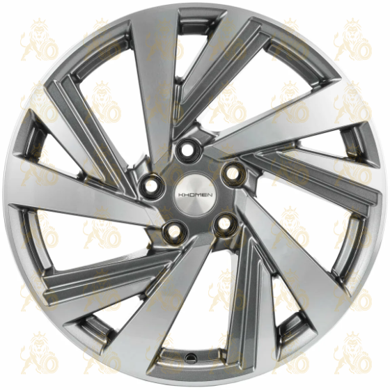 Khomen KHW 1801 7.5x18 5*114.3 ET45 DIA66.1 Gray-FP Литой