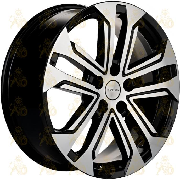 Khomen KHW 1803 7x18 5*114.3 ET48.5 DIA67.1 Black-FP Литой
