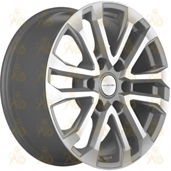 Khomen KHW 1805 7.5x18 6*139.7 ET30 DIA106.1 F-Silver-FP Литой
