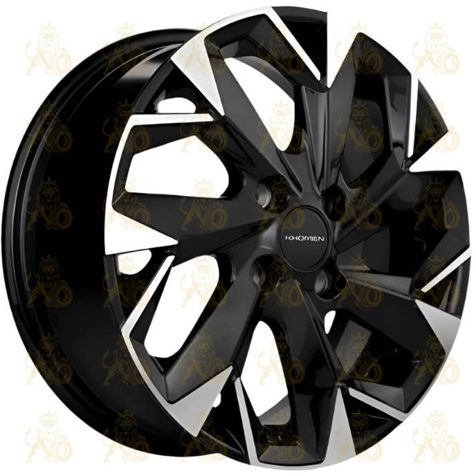Khomen KHW 1508 6x15 4*100 ET46 DIA54.1 Black-FP Литой