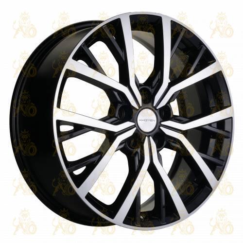 Khomen KHW 1806 7x18 5*114.3 ET45 DIA60.1 Black-FP Литой