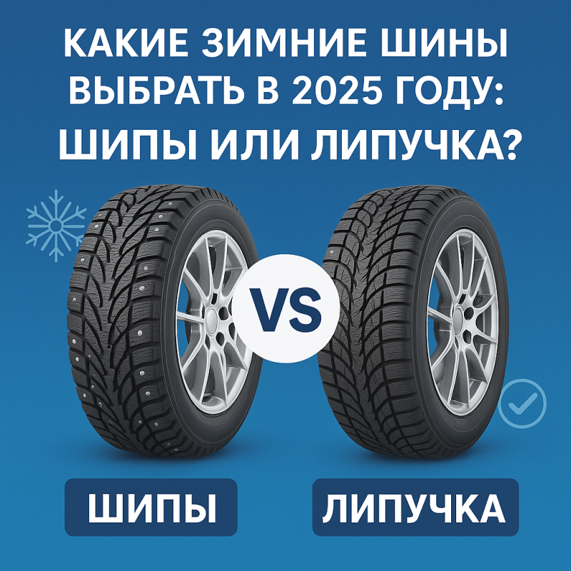 Какие зимние шины выбрать в 2025 году: шипы или липучка?, Статьи