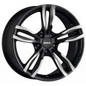 Luft, MAK Luft 8.5x19 5*120 ET33 DIA72.6 Matt Black Литой, Диски
