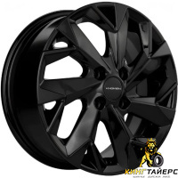 Khomen KHW 1402 5.5x14 4*100 ET45 DIA56.1 Black-FP Литой