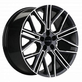 KHW 2101, Khomen KHW 2101 9.5x21 5*130 ET46 DIA71.6 Black Литой, Диски