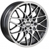 BBS RX 8.5x19 5*120 ET32 DIA82 Satin Black Diamond Cut Литой