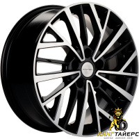 Khomen KHW 1717 7x17 5*110 ET40 DIA67.1 Black Литой