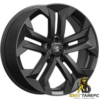 K&K KP015 7.5x19 5*108 ET46 DIA63.3 Черный Матовый Литой