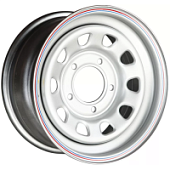 Niva, Off Road Wheels Niva 7x16 5*139.7 ET25 DIA98.5 Black Штампованный, Диски