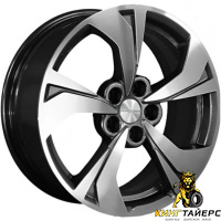 Khomen KHW 1724 7x17 5*110 ET46 DIA63.3 Gray Литой