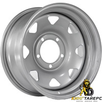 Trebl Off-road 02 7x16 6*139.7 ET10 DIA110.1 Silver Штампованный