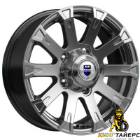 K&K Байкал 7x16 5*139.7 ET35 DIA98 Дарк платинум Литой