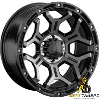 LS RC68 9x20 6*114.3 ET25 DIA67.1 BK Литой