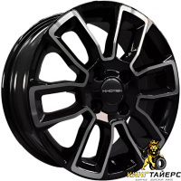 Khomen KHW 1406 5.5x14 4*100 ET38 DIA67.1 Black-FP Литой