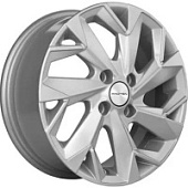 Khomen KHW 1402 5.5x14 4*100 ET43 DIA67.1 Gray Литой