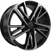 KHW 1815, Khomen KHW 1815 8x18 5*108 ET46 DIA63.3 Black Литой, Диски