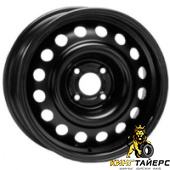 Daewoo Nexia, ТЗСК Daewoo Nexia 5.5x14 4*100 ET49 DIA56.6 Silver Штампованный, Диски