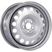 9680T, Trebl 9680T 6.5x16 5*100 ET42 DIA57.1 Silver Штампованный, Диски