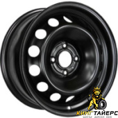15002, Magnetto 15002 6x15 4*100 ET40 DIA60.1 Black Штампованный, Диски